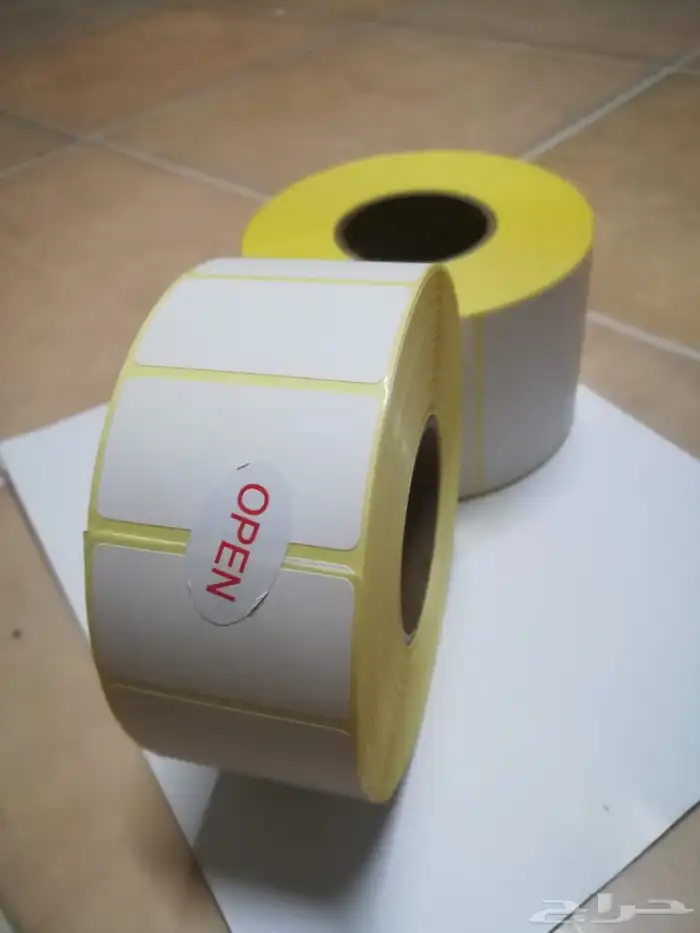 ورق كاشير شبكة ستيكرات الميزان باركود حبر زيبرا 5