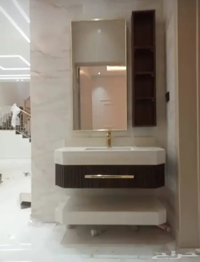 تفاصيل مغاسل ورخام طبيعي 4