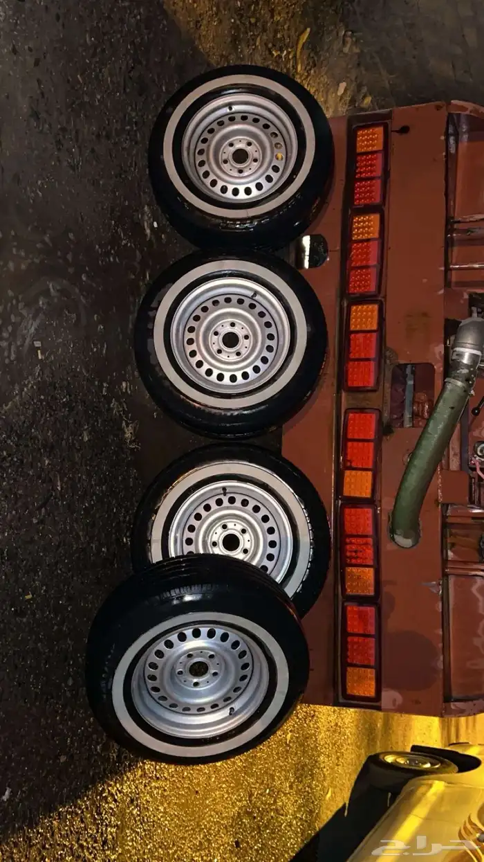 جنوط مرسيدس مع كفرات هنكوك 0