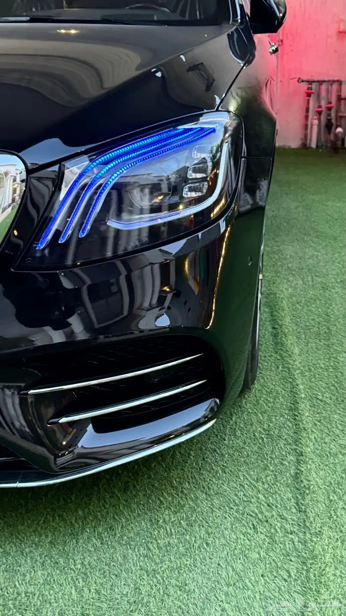 مرسيدس S560 لارج فل ملكي وارد اليابان نظيف جدا تم البيع 3