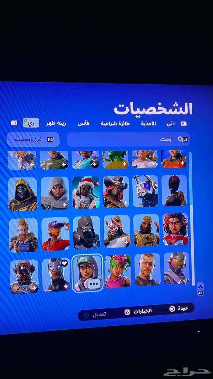 حساب فورت نايت . فيه لعبة قراند وفيه لعبة فيفا25 1