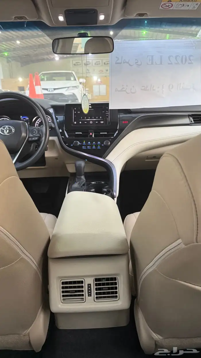 تويوتا كامري 2022 ستاندر مخزن 8 نمر شبه أصفار 24