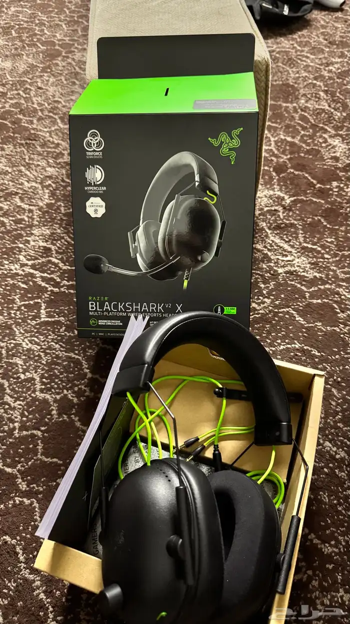 سماعه للبيع م استخدمتها الا يوم 1