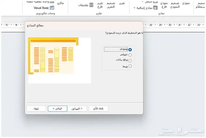 خدمات برنامج الاكسس 0