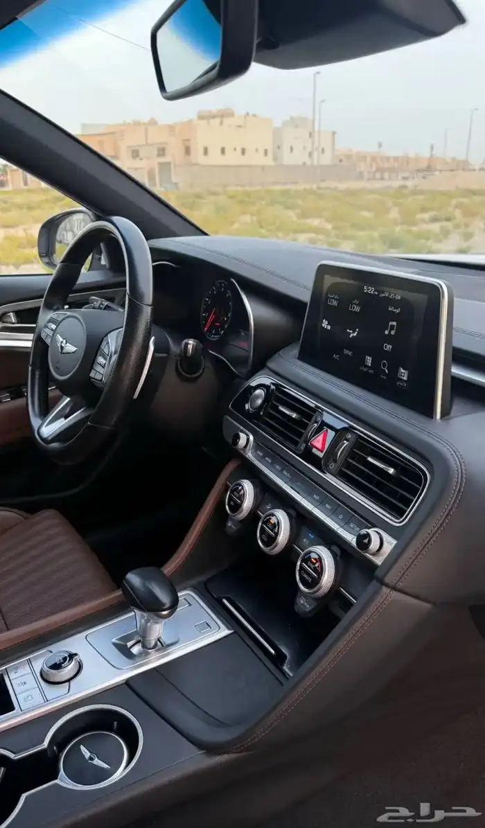 جنسس G70 2019 فل كامل برستيج ممشى قليل نظيفة جدا 14