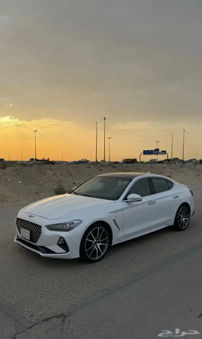 جنسس G70 2019 فل كامل برستيج ممشى قليل نظيفة جدا 2