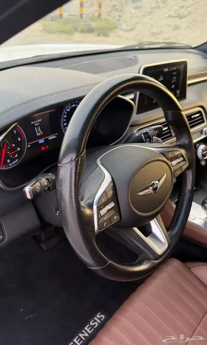 جنسس G70 2019 فل كامل برستيج ممشى قليل نظيفة جدا 13