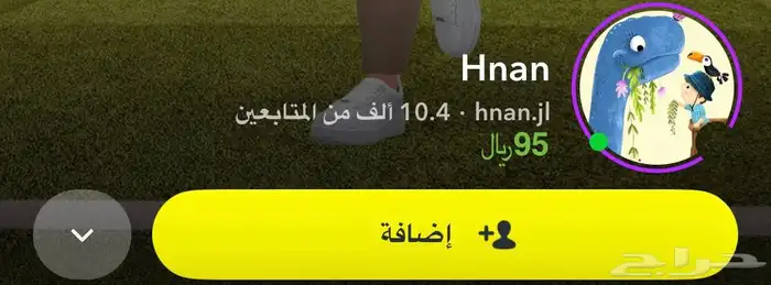 حسابات سناب شات 10k 0