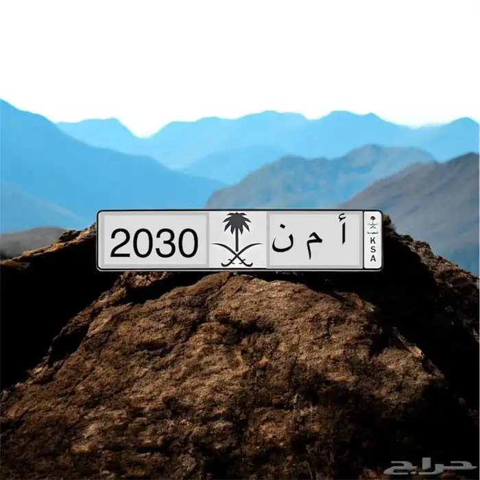 لوحة مميزة جدا أ م ن 2030 0