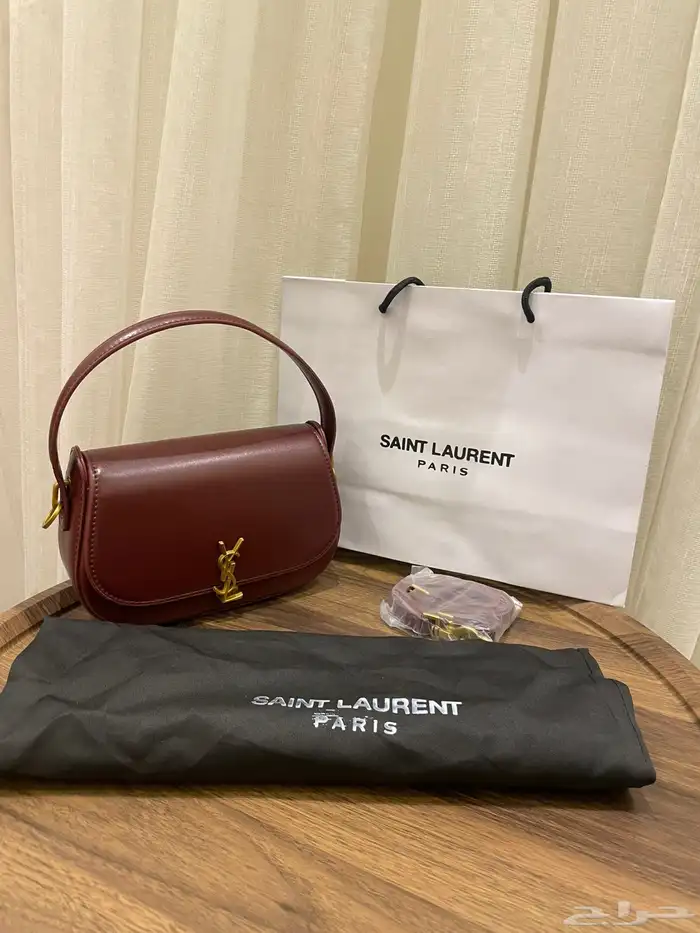 شنطة سانت لوران YSL طبق الأصل بجودة عالية مع ملحقاتها 5