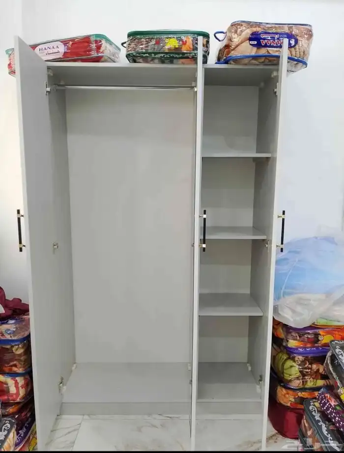دولاب ملابس بابين و 3 باب جديد 16