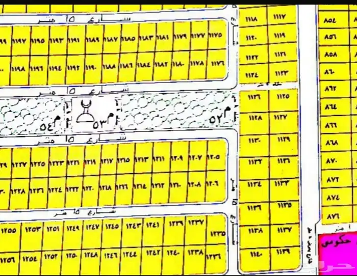 قطعة أرض للبيع في مخطط صعبر 1