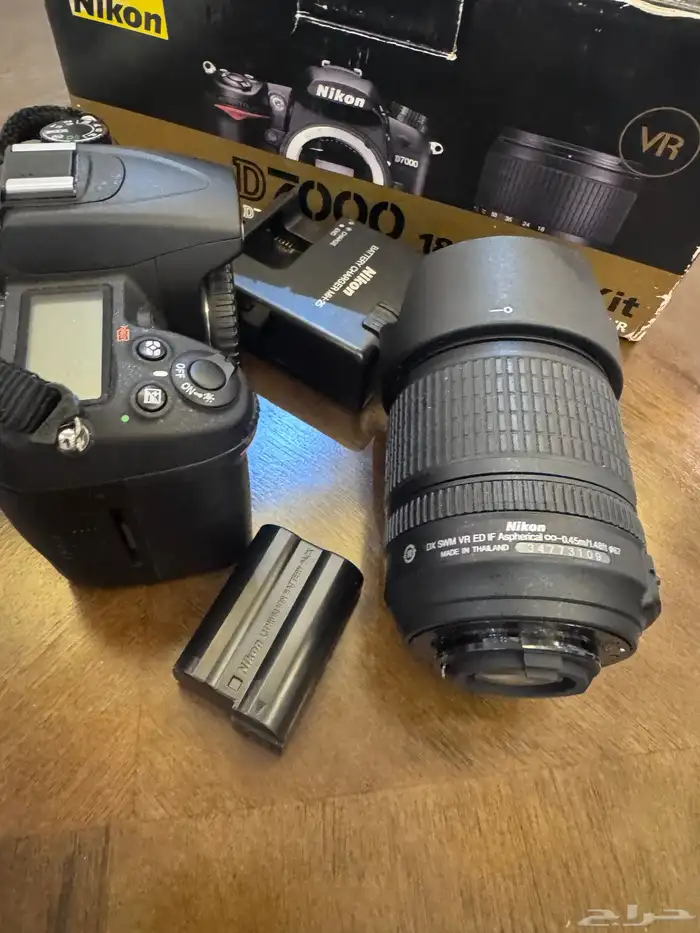 كاميرا نيكون Nicon D7000 بحالة ممتازة للبيع 17
