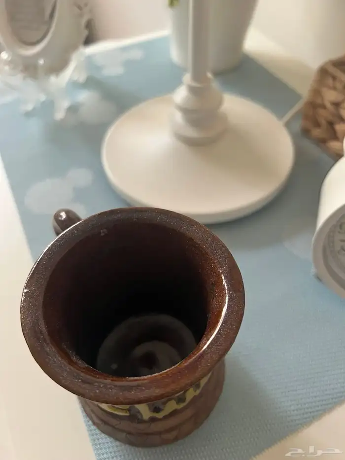 كوب فخار منقوش بإسم مشاعل 1