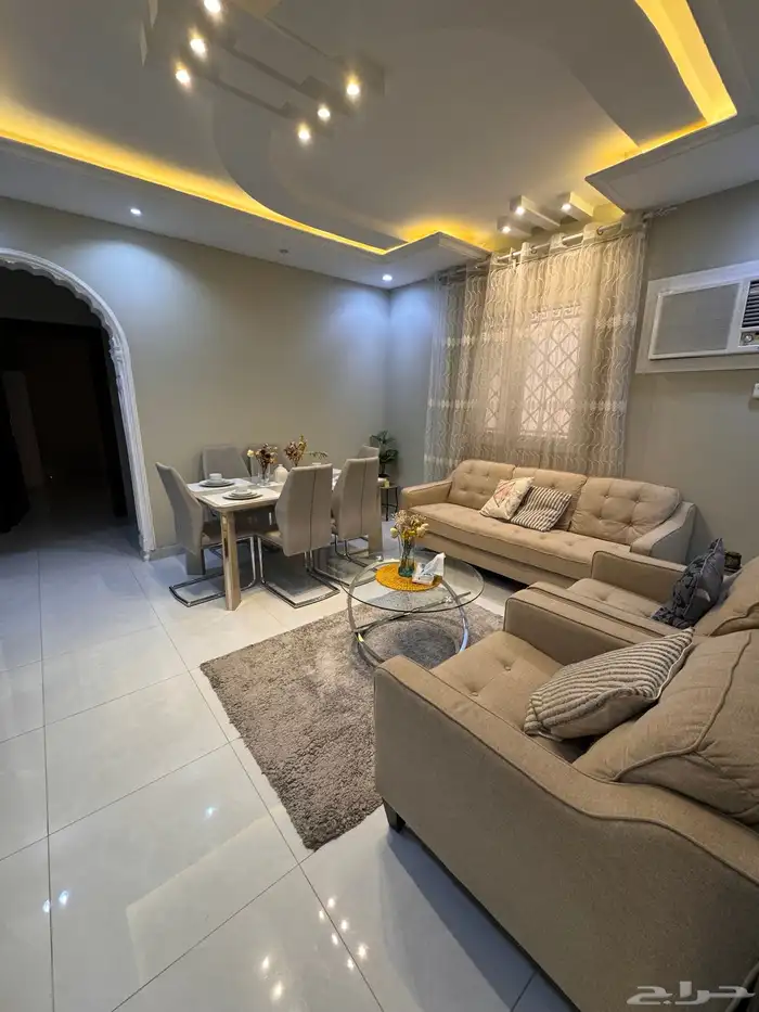 شقة مفروشة 3 غرف وصالة جوار ممشى الهجرة 4