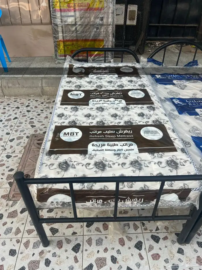 سراير حديد   خشب و دواليب خشب جديد 21