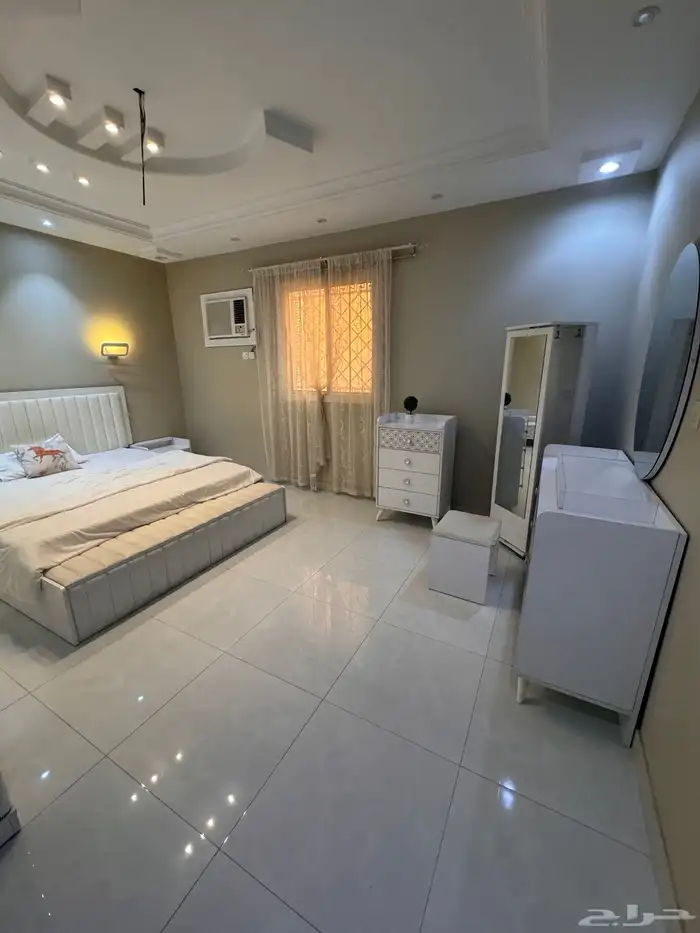 شقة مفروشة 3 غرف وصالة جوار ممشى الهجرة 14