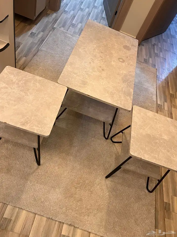 طقم كنب مع طاولات وسجاد 5