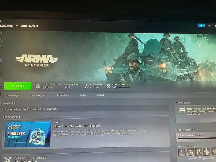 حساب ستيم ARMA REFORGER 0