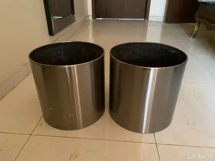 مراكن زرع او اصايص او حوض استيل مستعمل 0