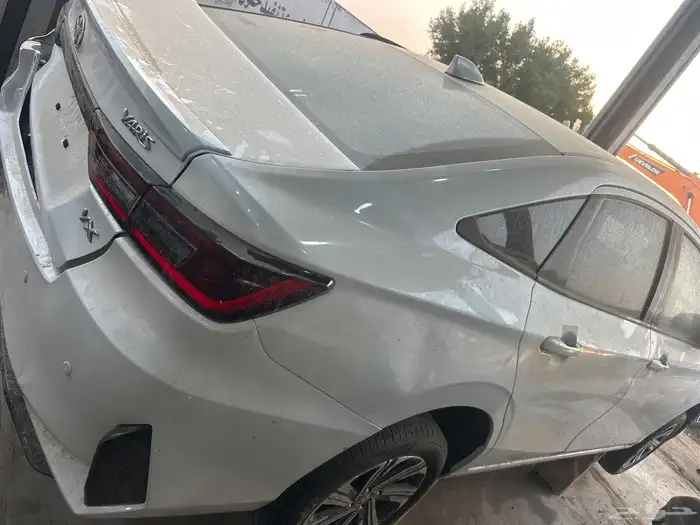 تشليح جده قويزه يارس 2024 قطع غيار فقط 2