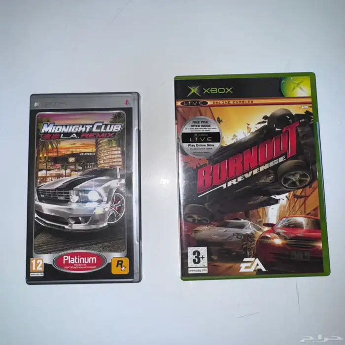 شريط xbox وشريط psp 0