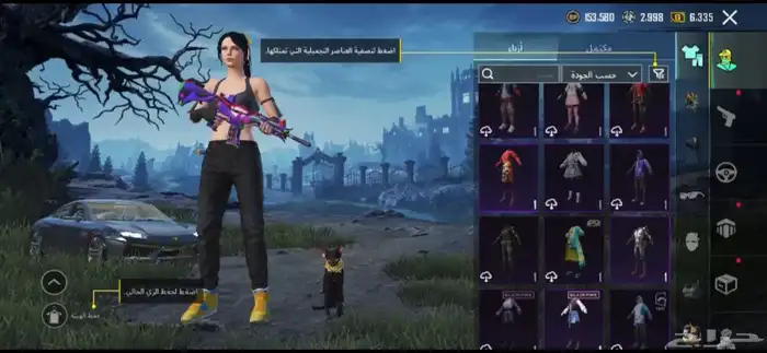 حساب ببجي للبيع السعر 2500 2