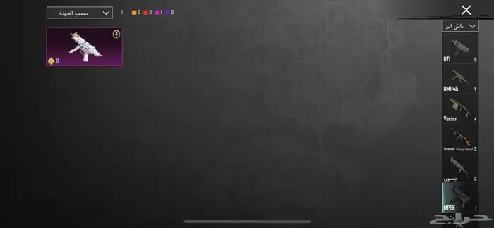 حساب ببجي العالميه   فيه امفور ثلجي و 13 سلاح مطور 41
