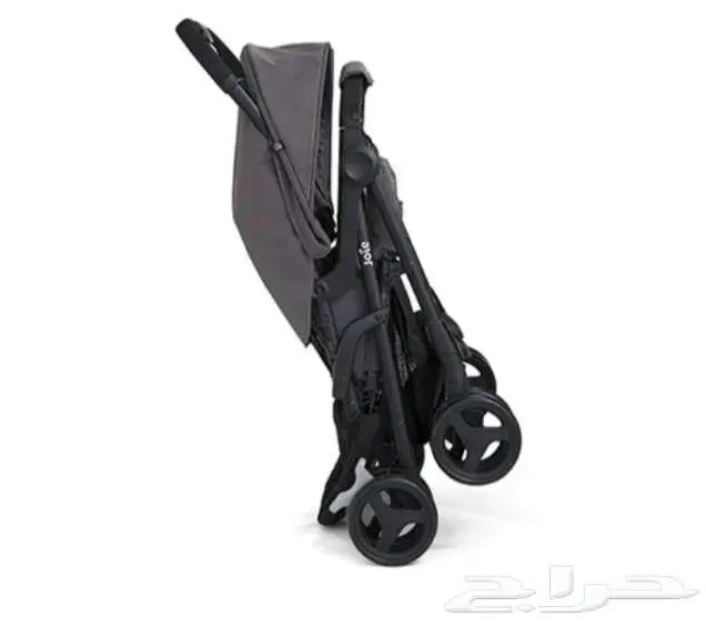 عربة أطفال مزدوجة مع مظلة من جوي أير اللون رمادي 0
