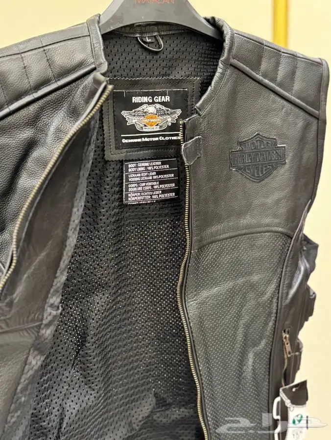 جكيت هارلي دافيدسون فست جديد New Harley Davidson Vest 6