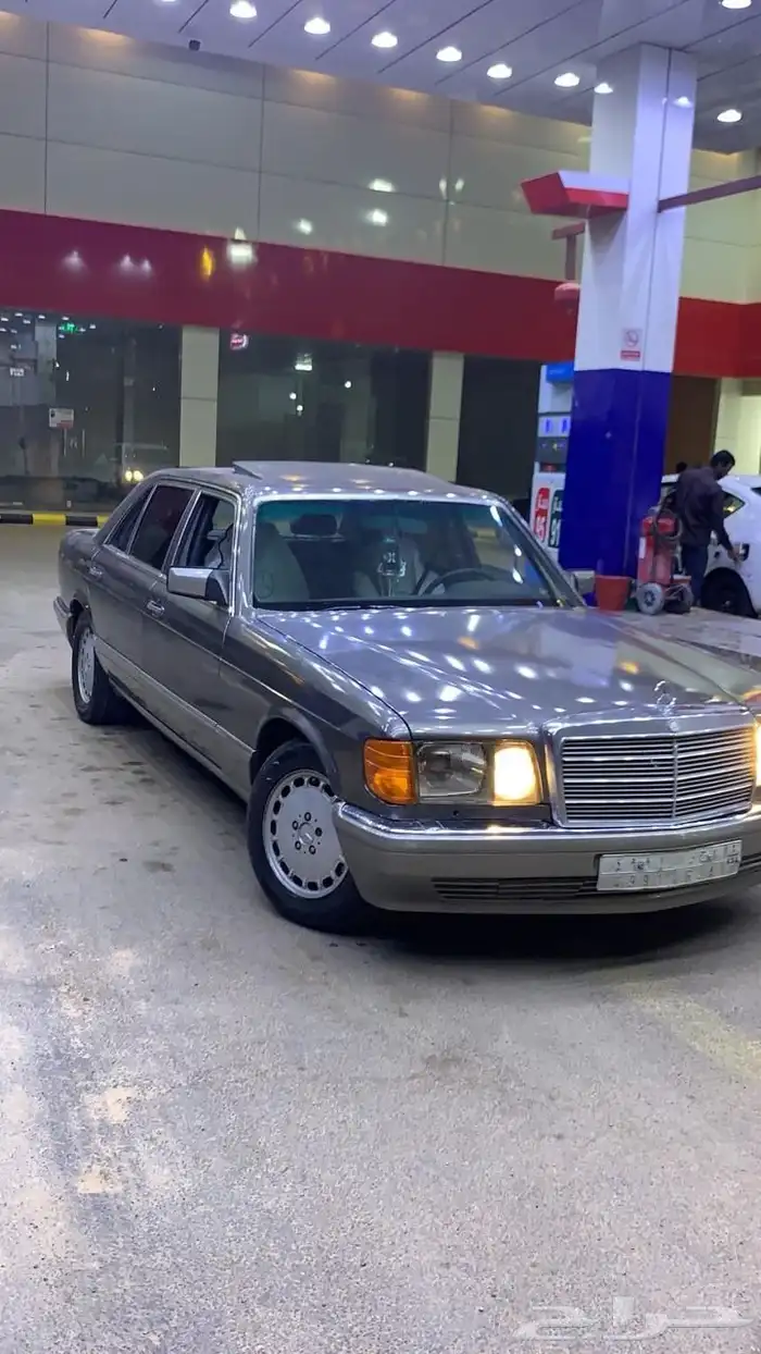 الليبع مرسيدس 560 موديل 1991 1