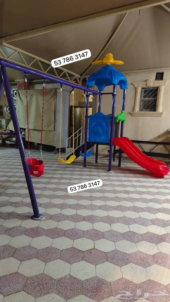 العاب اطفال مراجيح زحاليق تناسب داخليه خارجيه باسعار مميزه 3