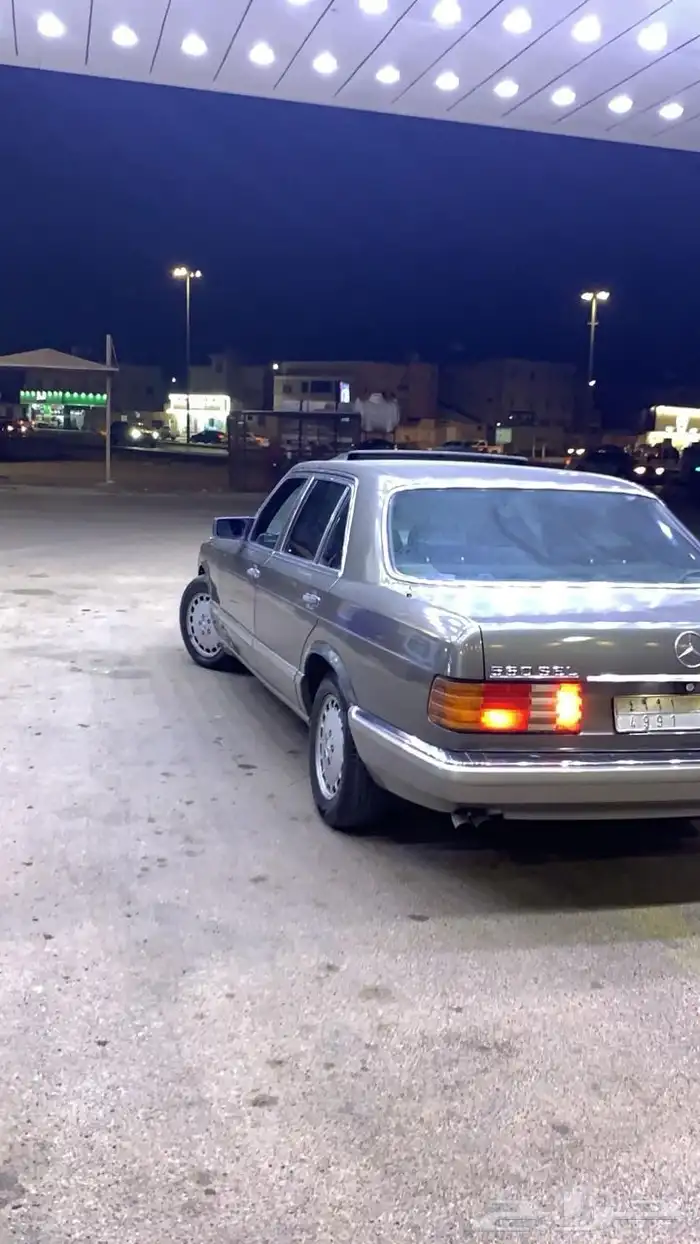 الليبع مرسيدس 560 موديل 1991 2