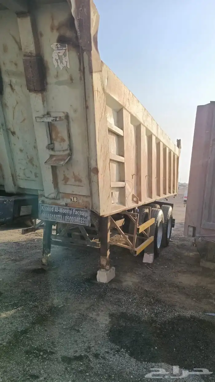 للبيع عدد 2 صندوق قلاب صاج وبرك 4