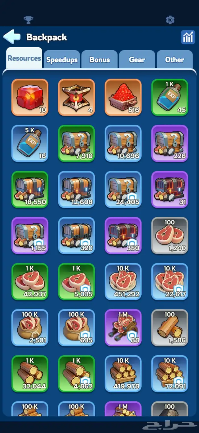 حساب النجاه في الصقيع 2