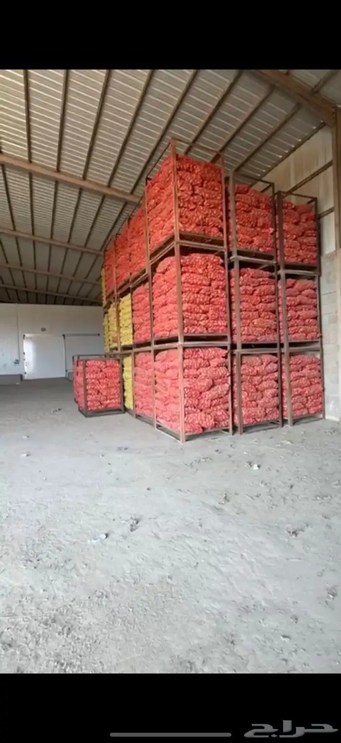 للايجار ثلاجه بطاطس أو تمور الشهري او السنوي 0