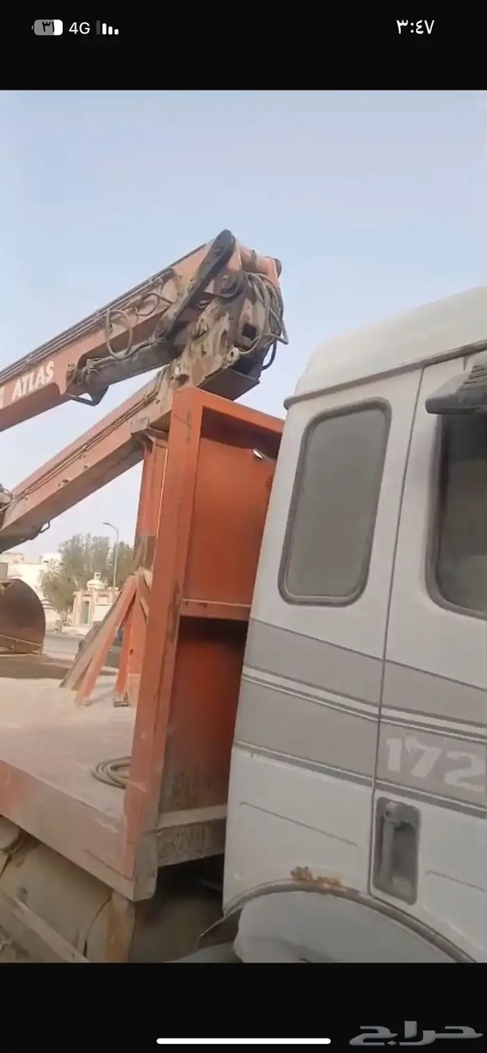 كرين رمل للبيع موديل 92 والكرين 2011 5
