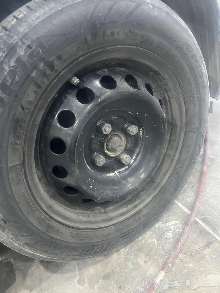 جنوط حديد مقاس 14 عدد 3 مع 2 كفرات وطيس يارس وكالة 0