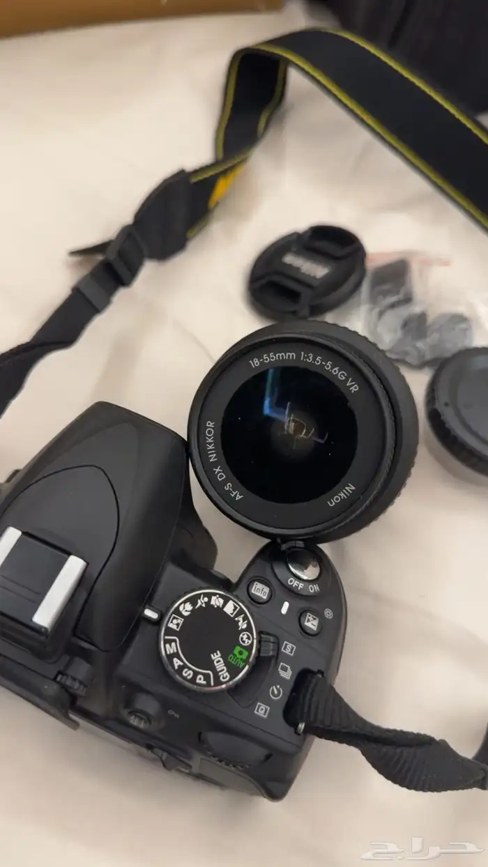 كاميرا Nikon D3100  VR 18-55mm كامله الملحقات 3