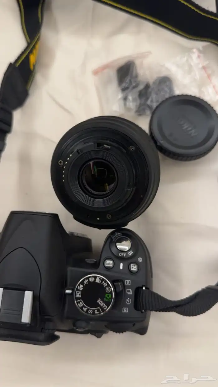 كاميرا Nikon D3100  VR 18-55mm كامله الملحقات 4