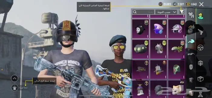 حساب ببجي 14