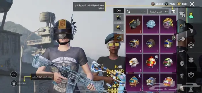 حساب ببجي 17