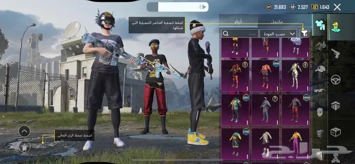 حساب ببجي 24