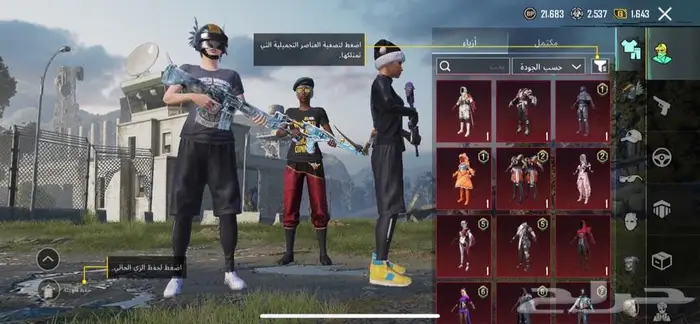 حساب ببجي 20