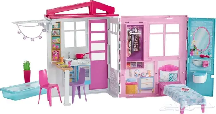 باربي هاوس   Barbie House Playset 0