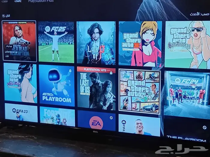 حساب بلاستيشن 5 يوجد فيه العاب كثيره 0