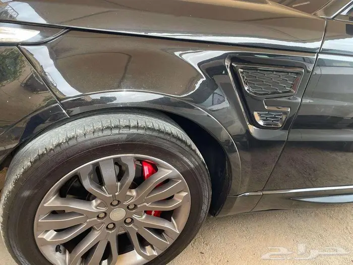 رنج روفر سبورت أسود تم ترقيتها كيت SVR (على السوم) 5