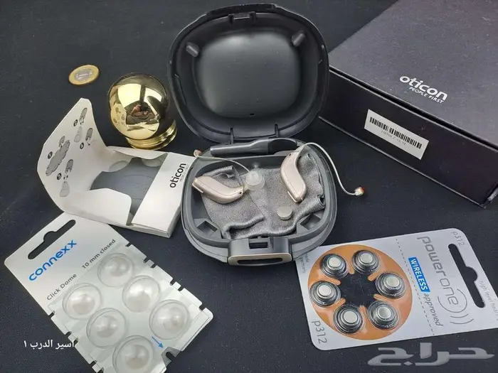 سماعات اذن طبية Oticon بلوتوث ( 48 ) قناة صوتية 1