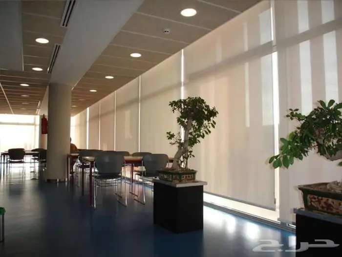 ستائر واجهات محلات ستائر مكتبيه ستائر رول ستائر كهربائية 10