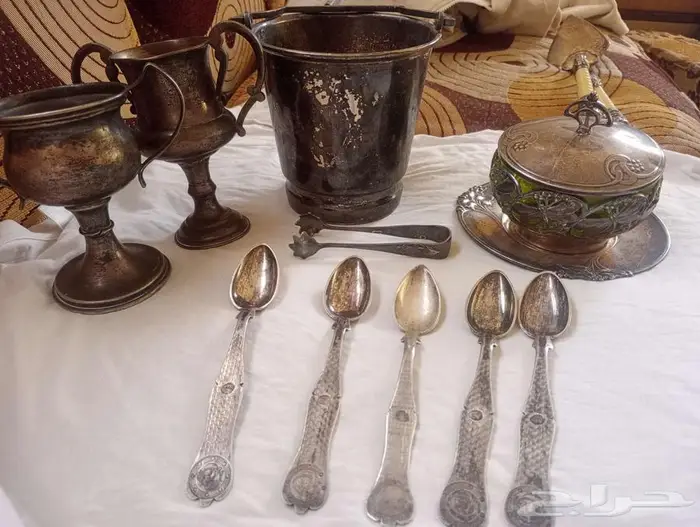 نوادر مفضض ..طلاء فضه 0